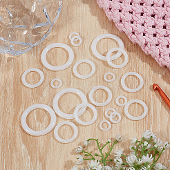 30Pcs 3 Styles PE Plastic Findings&nbsp;FIND-CY0001-68