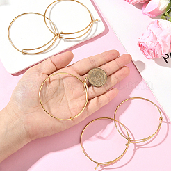 6Pcs 304 Stainless Steel Bangle Making&nbsp;STAS-BBC0008-05B