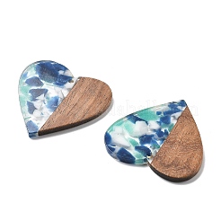 Resin and Walnut Pendants&nbsp;FIND-R051-09G