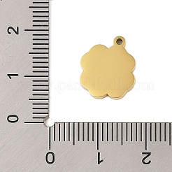 304 Stainless Steel Enamel Charms&nbsp;STAS-P377-06G