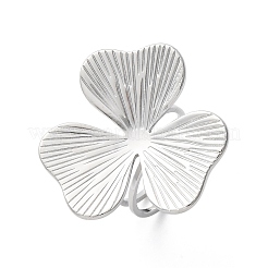 304 Stainless Steel Cuff Rings&nbsp;RJEW-D306-19P