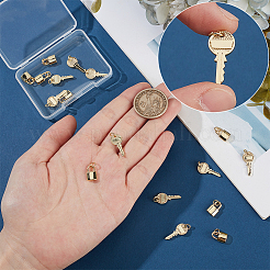 24Pcs 2 Styles Brass Pendants&nbsp;KK-WR0001-49