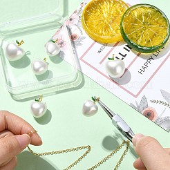 6Pcs 3 Styles Shell Pearl Pendants&nbsp;KK-CJ0003-41