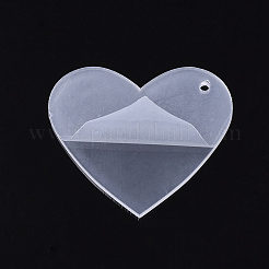 Transparent Acrylic Big Pendants&nbsp;TACR-S137-02