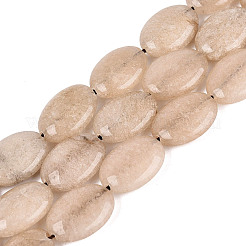 Dyed Natural White Jade Beads Strands&nbsp;G-N370-01A-14