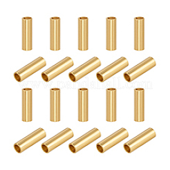 20Pcs 925 Sterling Silver Spacer Tube Beads&nbsp;STER-PH0004-75A