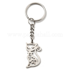 Non-Tarnish 201 Stainless Steel Keychain&nbsp;KEYC-Z003-05P