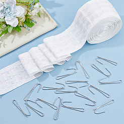 10M Flat Polyester Wave Folding Curtain Tape&nbsp;FS-WG14113-01