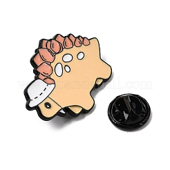 Stegosaurus Dinosaur with Hat Enamel Pins&nbsp;JEWB-D310-08EB-04