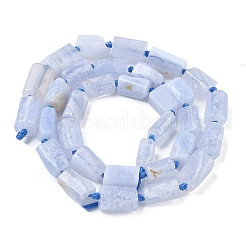 Natural Blue Lace Agate Beads Strands&nbsp;G-C270-K21
