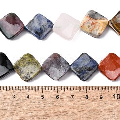 Natural Mixed Gemstone Beads Strands&nbsp;G-H340-01