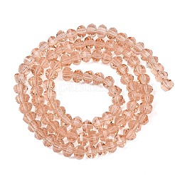 Transparent Glass Beads Strands&nbsp;GLAA-G125-01A-03