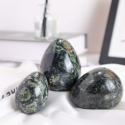 Natural Kambaba Jasper Egg Shape Figurines&nbsp;PW-WG52D44-01