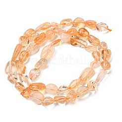 Natural Citrine Beads Strands&nbsp;G-F575-12