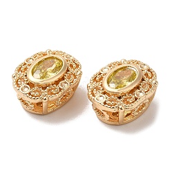 Brass with Glass Multi-Strand Links&nbsp;KK-B074-15G-05
