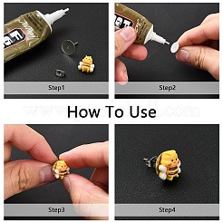 DIY 304 Stainless Steel Stud Earring Making Kits&nbsp;DIY-YW0010-50