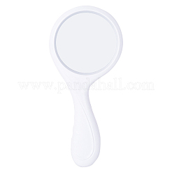 ABS Plastic Curved Handle Handheld Magnifier&nbsp;AJEW-L073-05