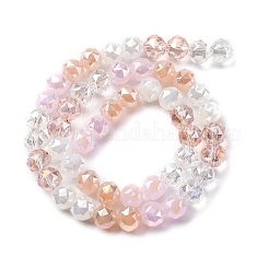 Transparent Glass Beads Strands&nbsp;GLAA-Q009-01C