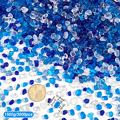 3000Pcs 1500G Transparent Glass Beads&nbsp;GLAA-PH0004-51
