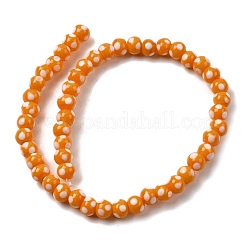 Handmade Lampwork Beads&nbsp;LAMP-D002-6mm-01I