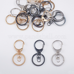 Alloy Keychain Clasp Findings&nbsp;KEYC-OC0001-002