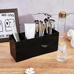 4-Compartment Acrylic Pen Holder&nbsp;AJEW-WH0696-818A