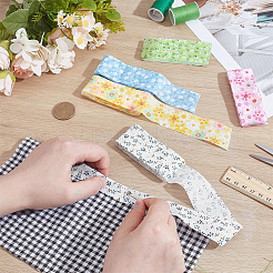 12.5m 5 Colors Polyester Ribbons&nbsp;SRIB-PH0001-80