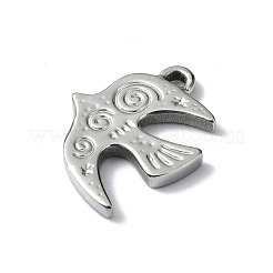 Anti-Tarnish 304 Stainless Steel Pendants&nbsp;STAS-L022-442P