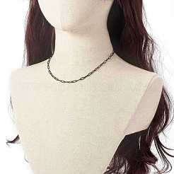 304 Stainless Steel Cable Chain Necklaces&nbsp;NJEW-JN03628-01