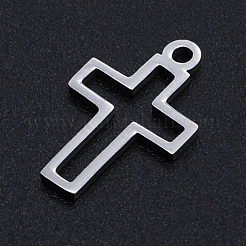 Non-Tarnish 201 Stainless Steel Laser Cut Pendants&nbsp;STAS-S105-T923-1
