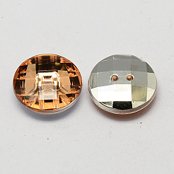 Taiwan Acrylic Rhinestone Buttons&nbsp;BUTT-F022-10mm-37