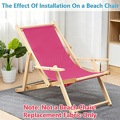 1Pc Canvas Beach Chair Replacement Fabric&nbsp;AJEW-GF0015-48B