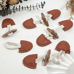 8Pcs Resin Buttons&nbsp;BUTT-GF0004-35