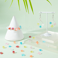 690Pcs 18 Style Transparent Acrylic Beads&nbsp;TACR-PH0001-40