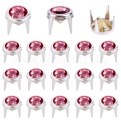 120Pcs Brass Rhinestone Rivets&nbsp;FIND-CL0001-28B
