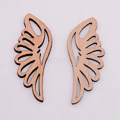 Unfinished Wood Filigree Joiners Links&nbsp;WOOD-WH0099-10A