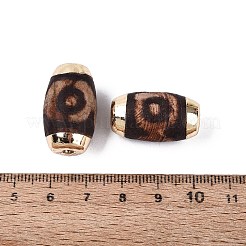 Tibetan Style dZi Agate Beads&nbsp;G-N359-07A