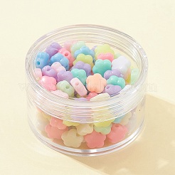 120Pcs Opaque Acrylic Beads&nbsp;SACR-FS0001-16