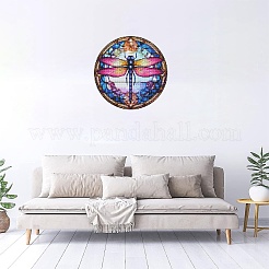 Dragonfly DIY Diamond Painting Sticker Kits&nbsp;PW-WG88104-01