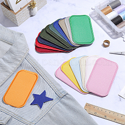18Pcs Embroider Thread Iron on/Sew On Patches&nbsp;PATC-WH0023-91