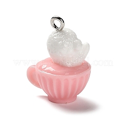 3D Opaque Resin Pendants&nbsp;LS-RESI-G109-01A