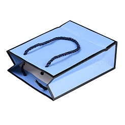 Rectangle Paper Bags with Twisted Rope Handles&nbsp;CARB-L011-01C-03