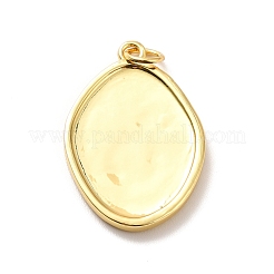 Rack Plating Brass Enamel Pendants&nbsp;KK-M230-23G