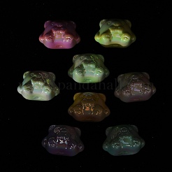 Luminous & UV Plating Opaque Acrylic Beads&nbsp;OACR-B031-26