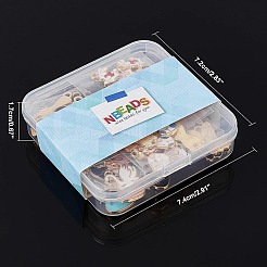 Alloy Enamel Pendants&nbsp;ENAM-NB0001-35LG