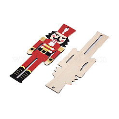 UV Single Face Printed Wood Pendant Decorations&nbsp;WOOD-N020-38