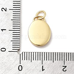 Brass Enamel Pendants&nbsp;KK-P338-38A-G