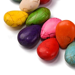 Synthetic Turquoise Beads Strands&nbsp;G-C147-17
