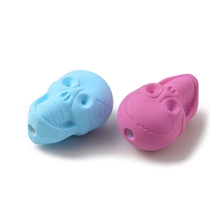 Opaque Spray Painted Acrylic Beads&nbsp;MACR-M026-03