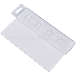 15Pcs Plastic Swipe ID Card Holder&nbsp;AJEW-CP0011-63